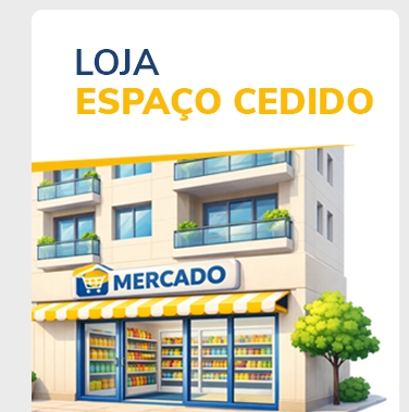 Loja espaço cedido